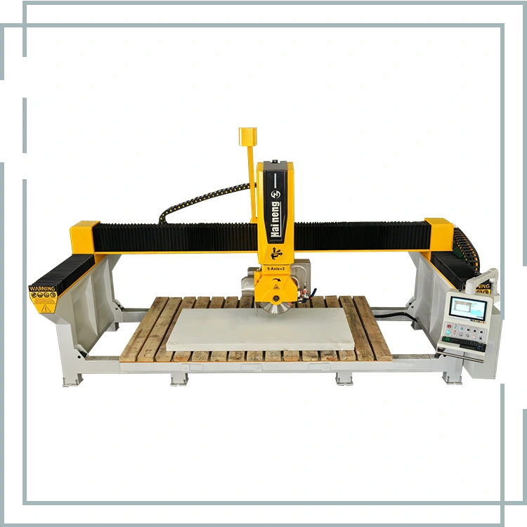 CNC 5-axlig brostenskärmaskin